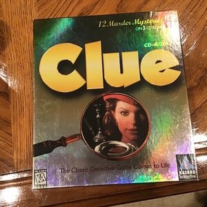 Clue cd rom game